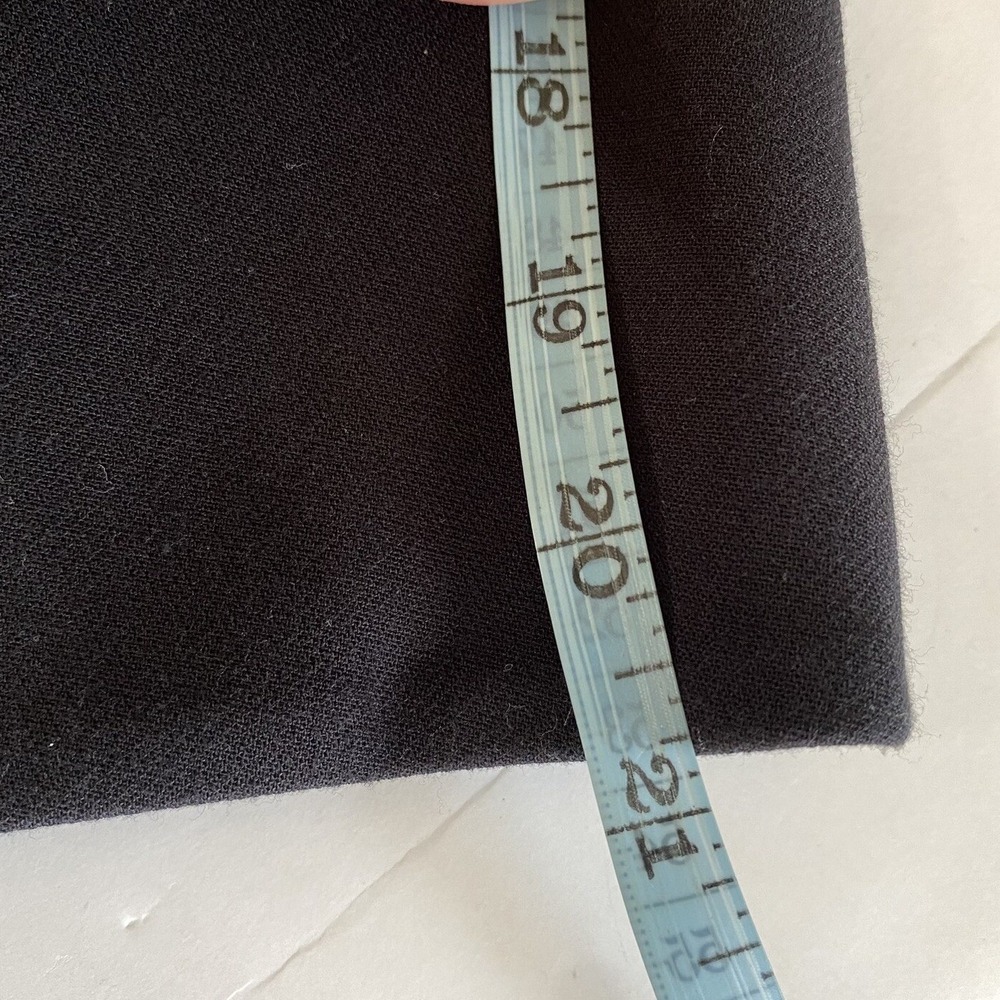 CAbi Abbott Jacket Blazer #3027 Puff Statement Sleeve Button Front Black Sz 4 - Picture 11 of 12